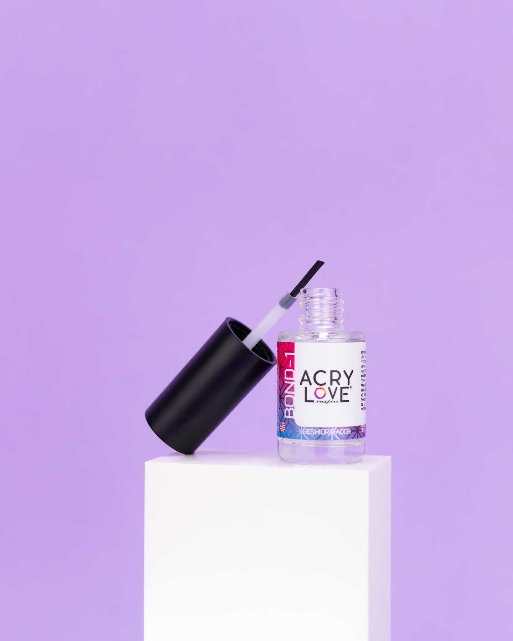 Acry love aceite para cuticulas de uñas, extra bond, para uso en manicura y pedicura, mia secret, cherimoya , super nails, organic